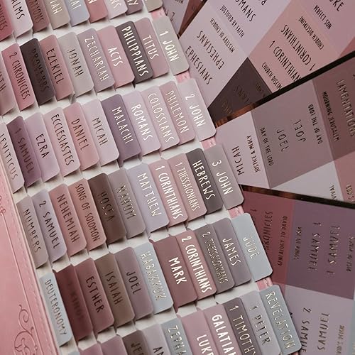 Miniatura 9 de UPAFEXXI -Pestañas de la Biblia35 Rosado,Azul,Capuccino,Capuchino español,Resúmenes Chocolate,Resumen Tono de la Tierra,Resúmenes Green,Resúmenes