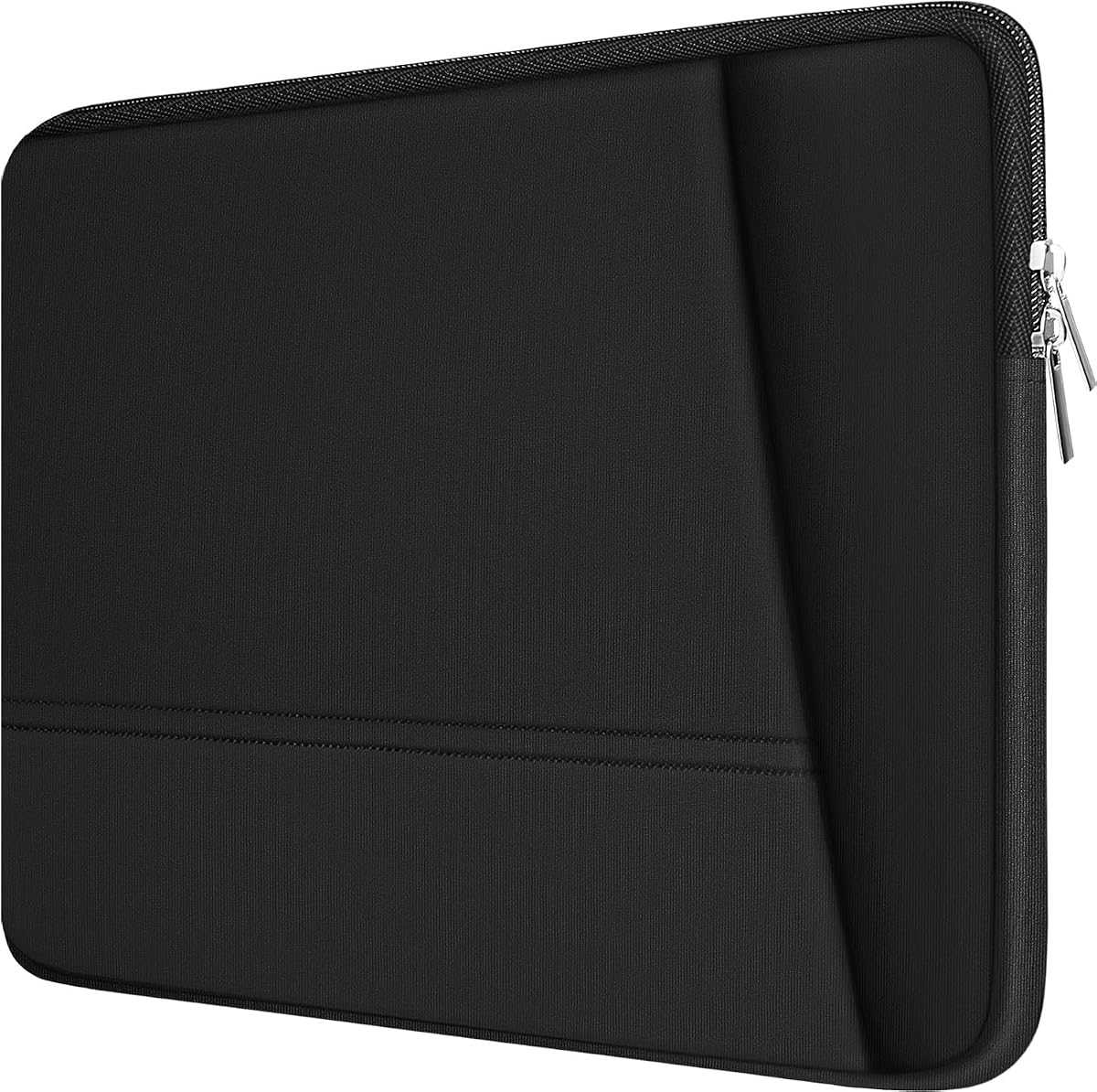 Laptop Sleeve 15.6 in, Upgrade Sturdy Portable Monitor Computer Laptop Case | Laptop Bag Carrying Computer Sleeve Briefcase 15.6'' with Pockets for MacBook PC Mac HP Lenovo Dell Asus Xbox Switch, Black