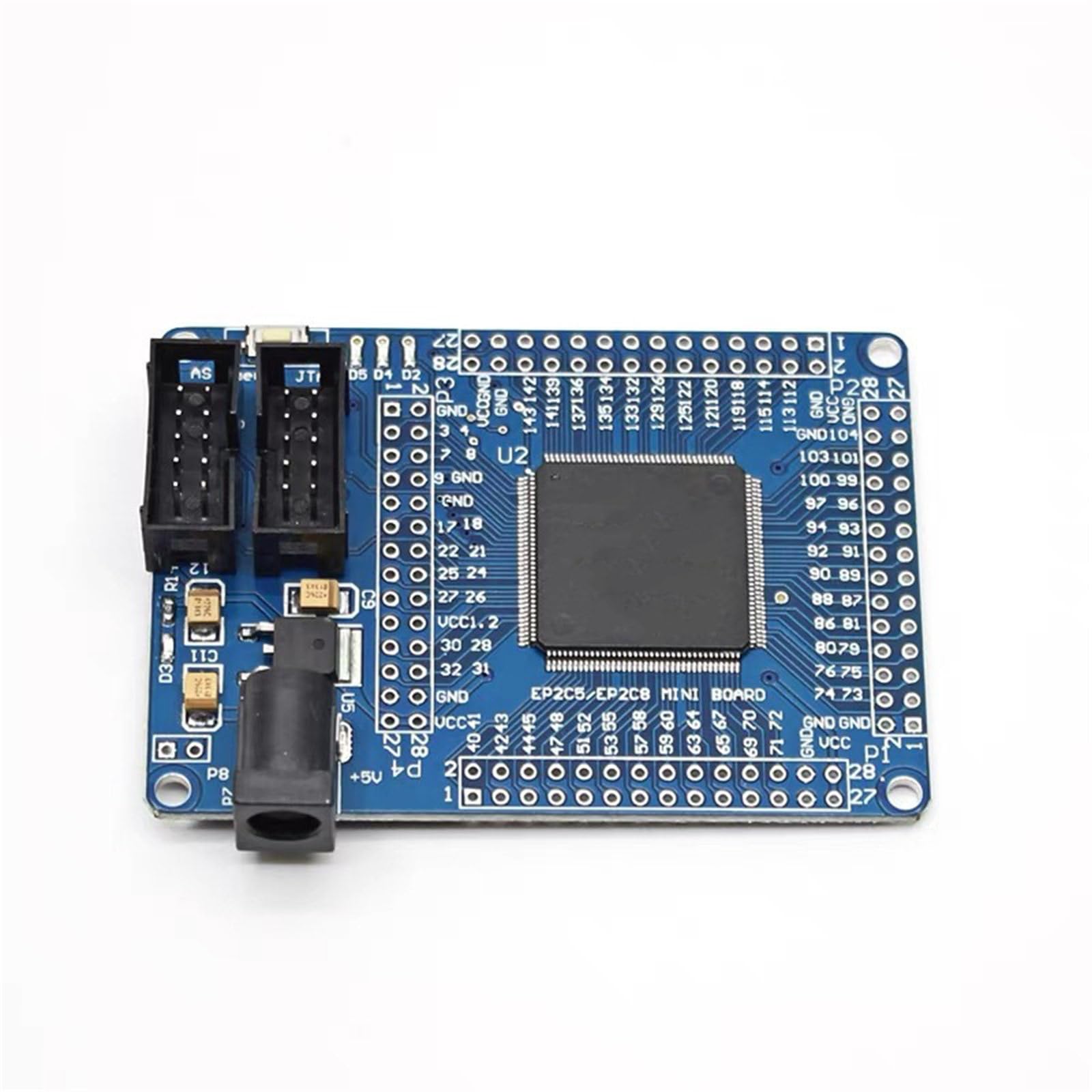 Scheda di apprendimento FPGA EP2C5T144 portatile per progetti di progettazione di circuiti e compatibilità dei dispositivi esterni Sviluppo FPGA educativo