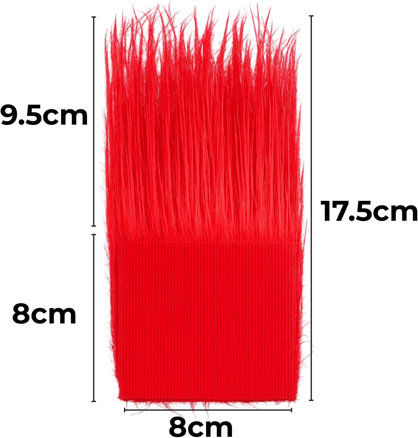 Fly Tying Materials - 12 Packs Multi-Color Synthetic Long Fiber Furabou Craft Fur for Streamers