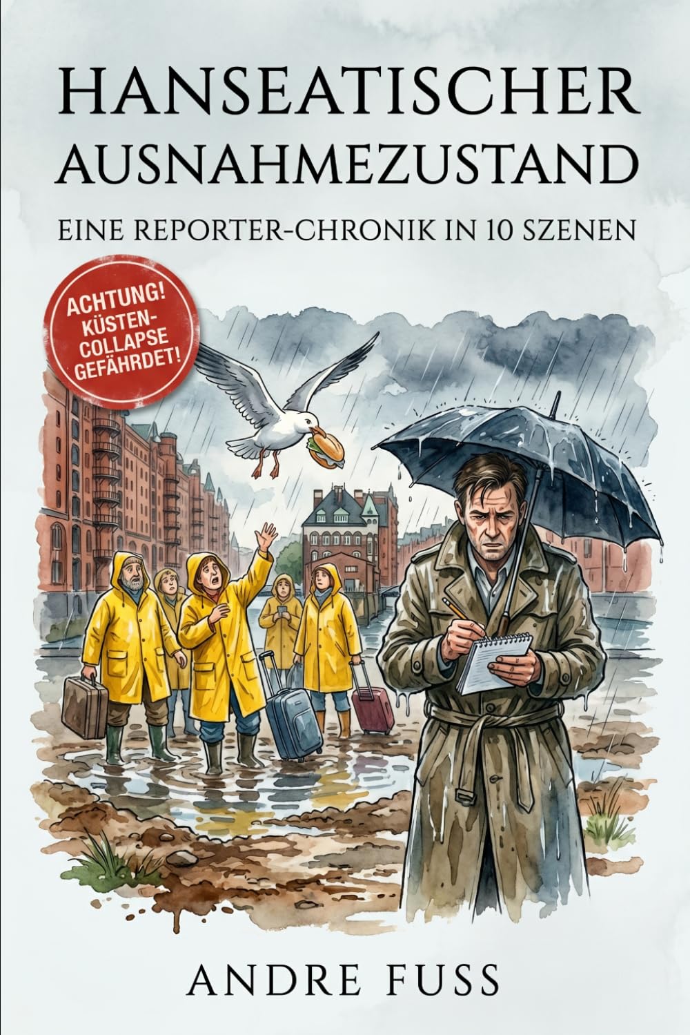 Hanseatischer Ausnahmezustand: Eine Reporter-Chronik in 10 Szenen (Alltag des blutigen Wahnsinns - Satirische Protokolle)