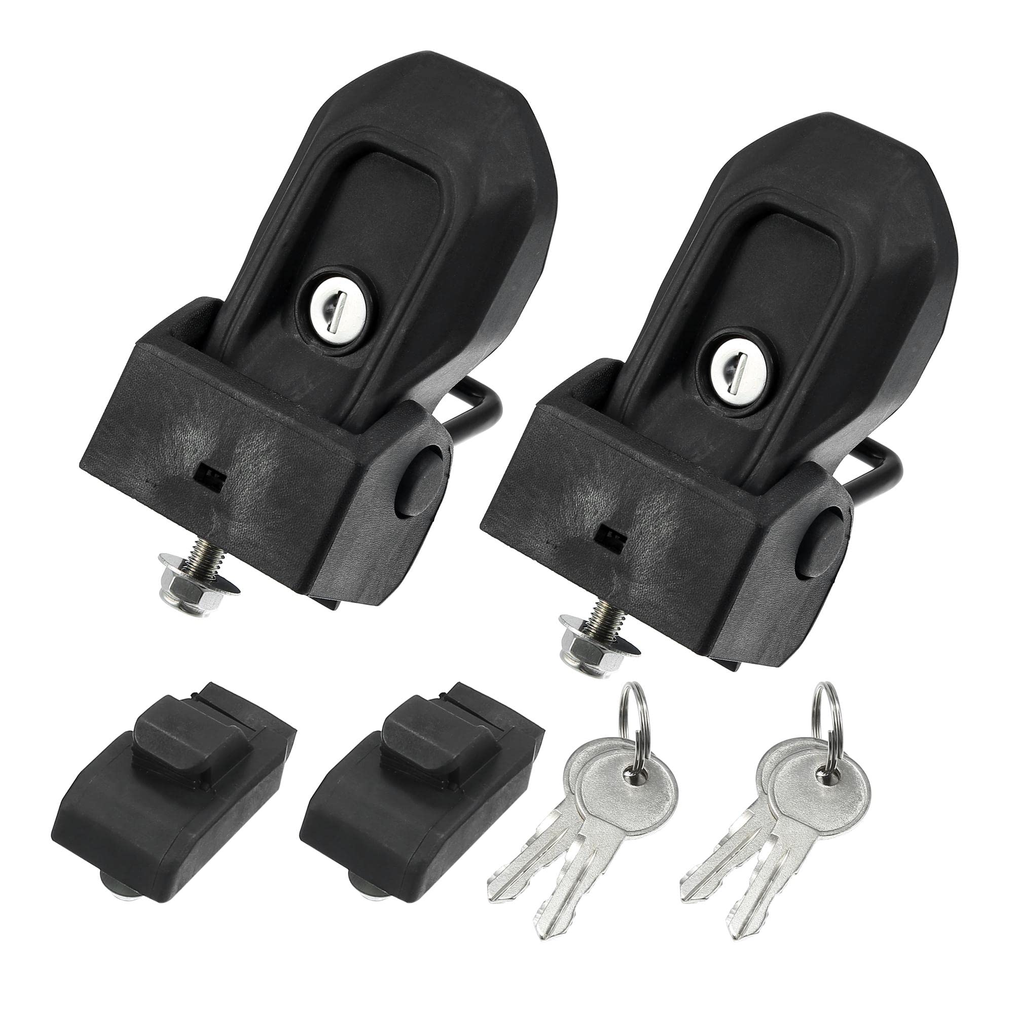 Buy X AUTOHAUX Hood Pins Latch Lock Catch Kit for Jeep Wrangler JL for Jeep Gladiator JT 2018
