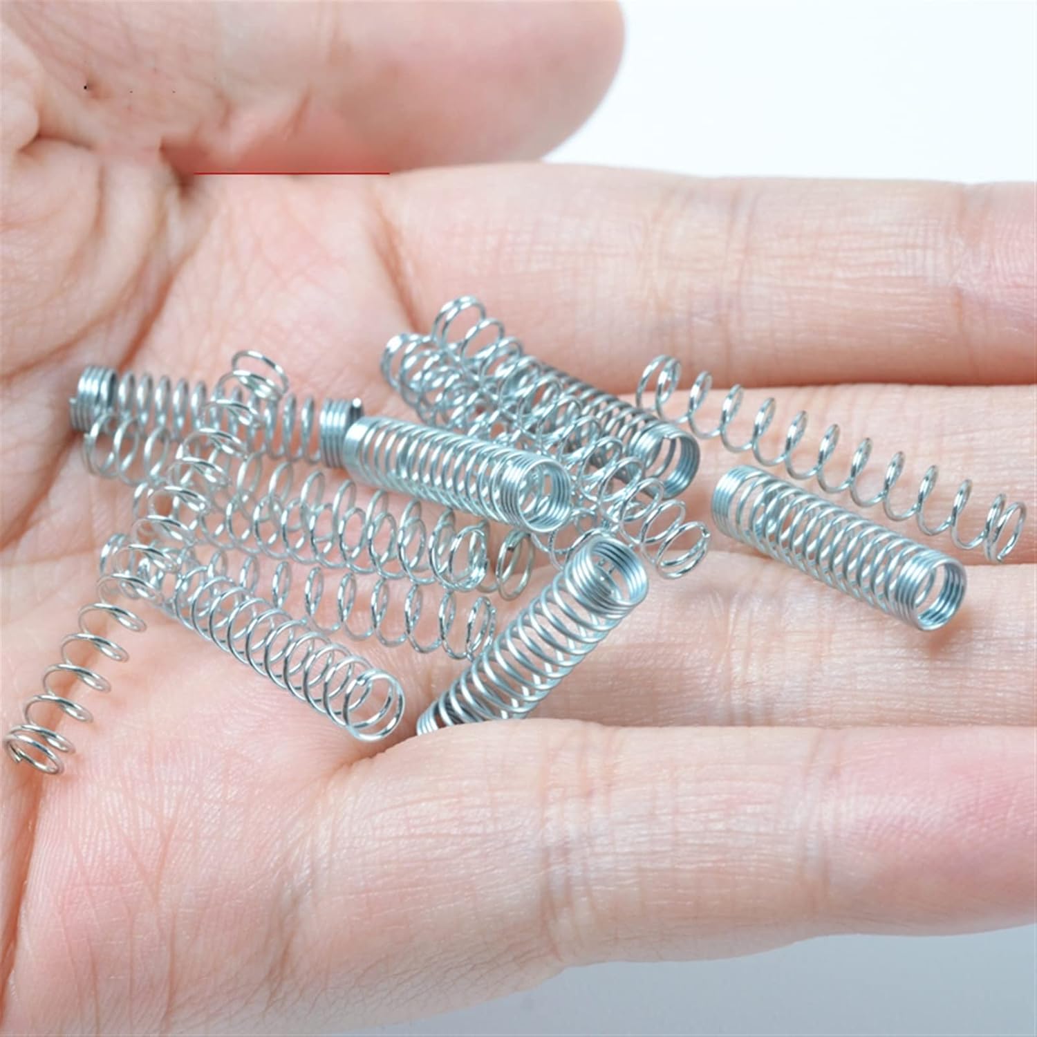 Zkenyao-压缩弹簧 ボールポイントペンスプリングスモール圧縮ばね、0.4mmのワイヤの直径* 4.5mmの外側の径* 18mm