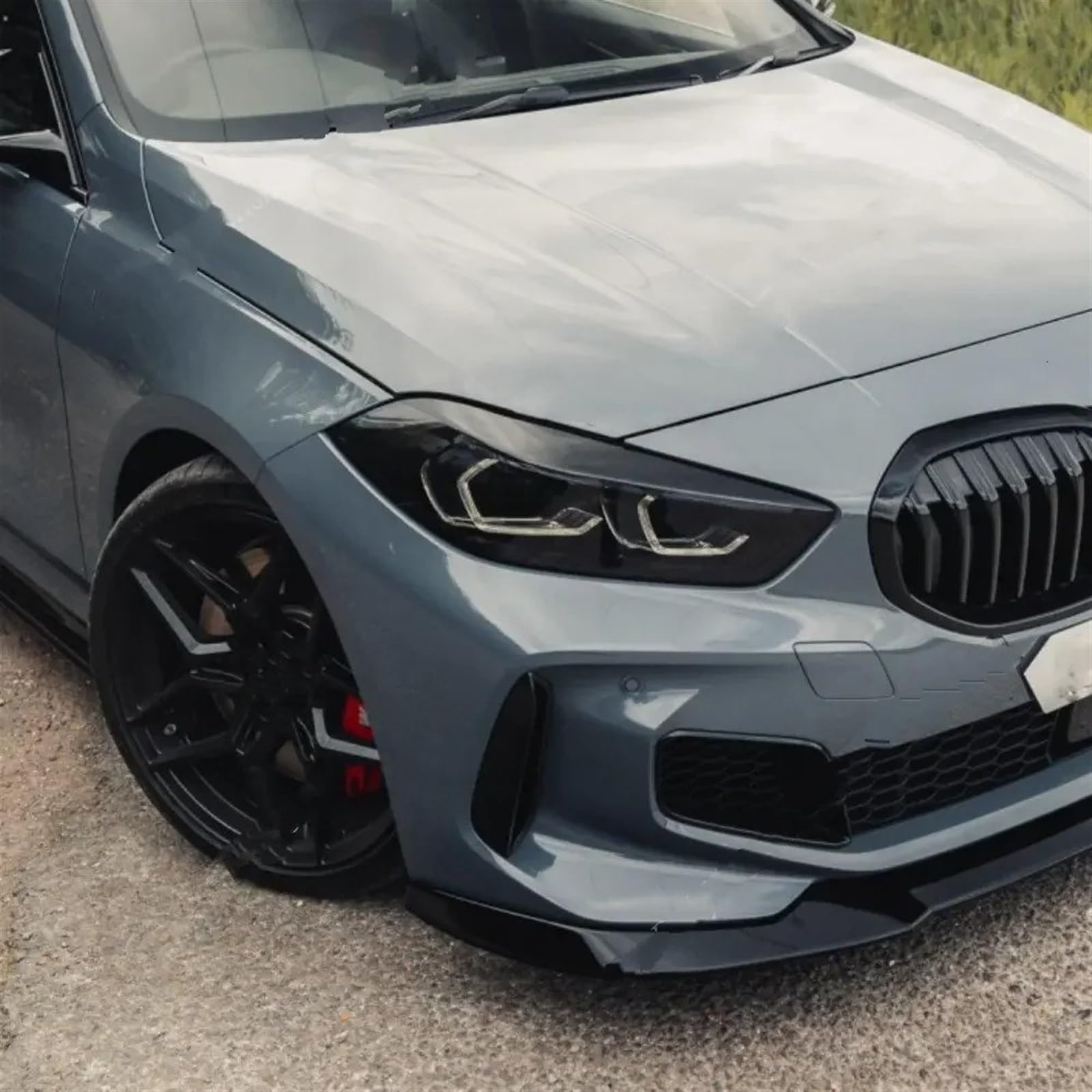 Paupières De Phare BMW Série 1 F40 2019-2023 - Autocollants Décoratifs ABS Noir