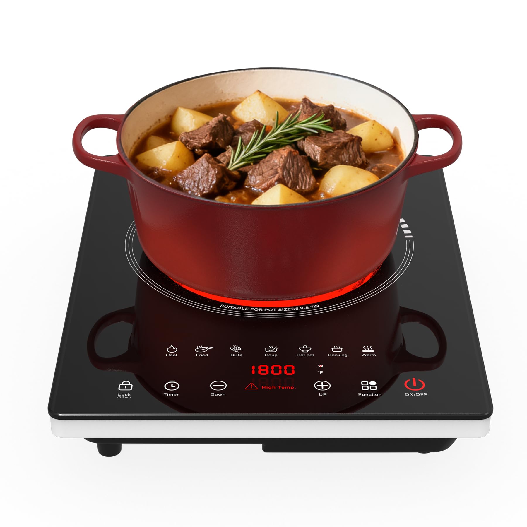 Nafewin Single Burner Electric Cooktop