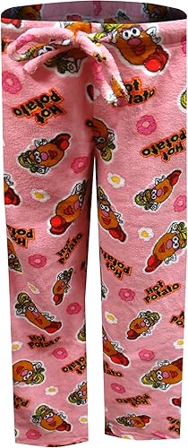 Underboss Toy Story Mrs. Potato Head - Pantalones de felpa de corte junior para mujer