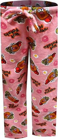 Underboss Womens Toy Story Mrs. Potato Head Hot Potato Junior Cut Plush Lounge Pants