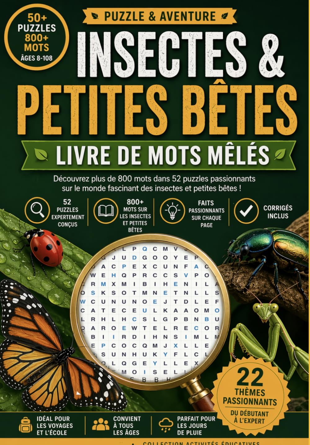INSECTES & BESTIOLES - MOTS MÊLÉS