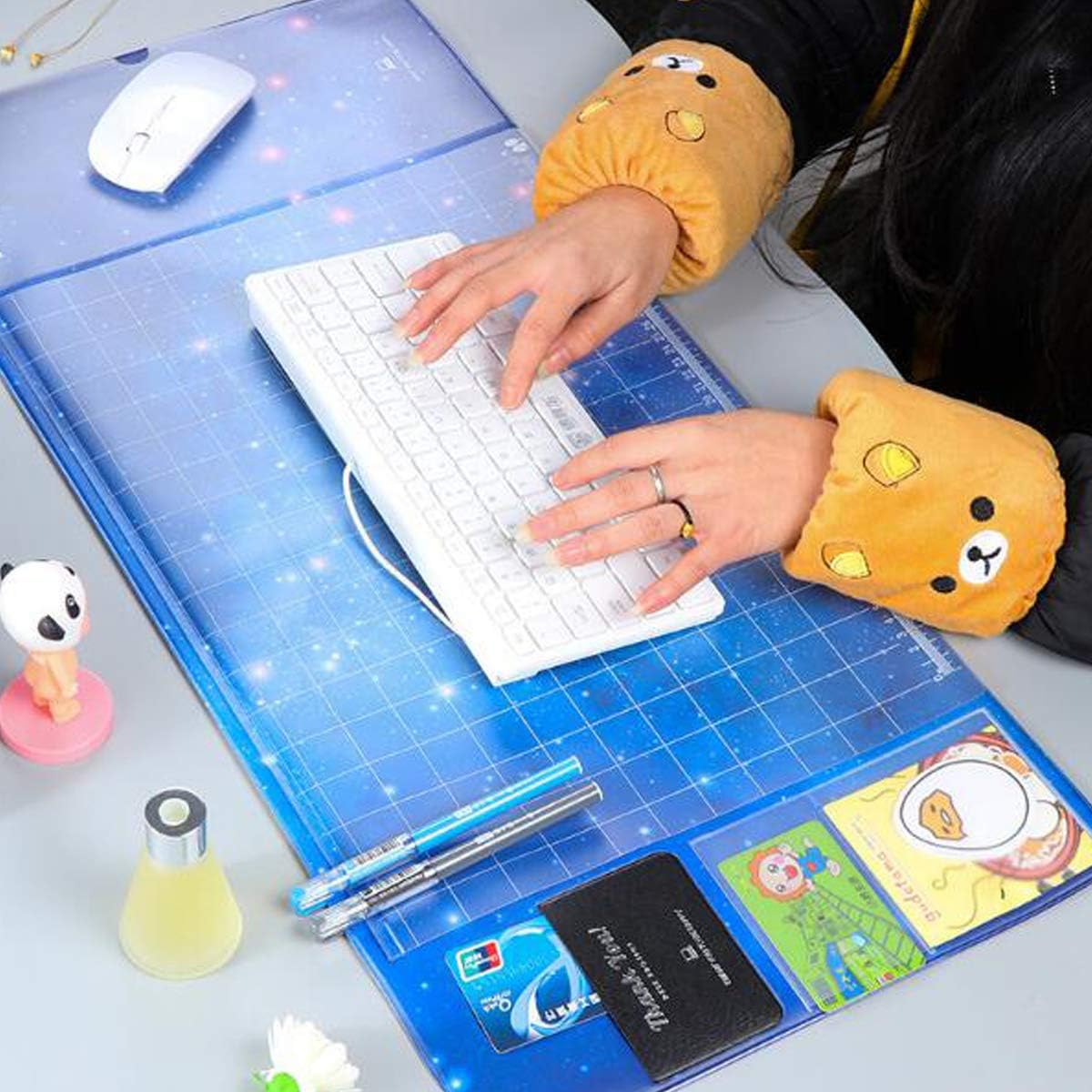 Large Size Desk Mat Pad AntiSlip Waterproof Desktop Pad