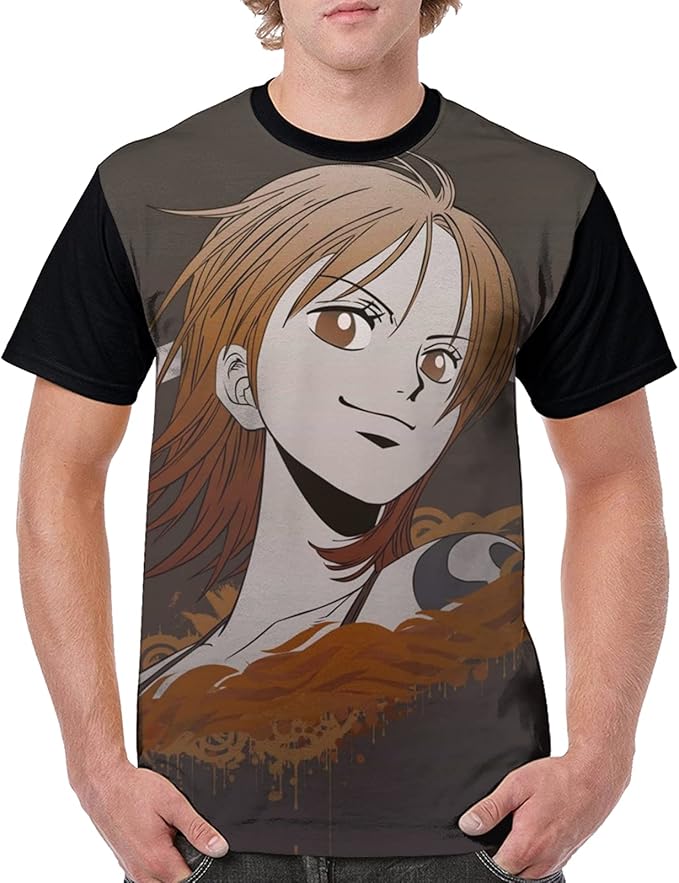 Amazon Co Jp メンズ 丸首ネックデザイン スポーツ かっこいい カジュアル ニコ ロビン 3 お洒落 オールマッチスタイル メンズ 半袖 Tシャツ カスタマイズ可能 吸汗速乾 3d個性的 夏服 おもしろ Tシャツトップス 並行輸入品 ファッション