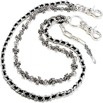 Amazon.com: Double K Knife Pendant 2 Roof Biker Trucker Key Jean