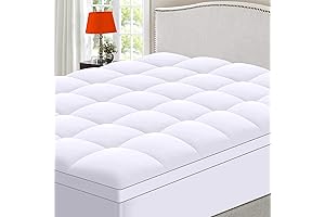 Masvis 4 Piece Queen Size Mattress Topper Set: Enhanced Sleep for a Revitalized You!