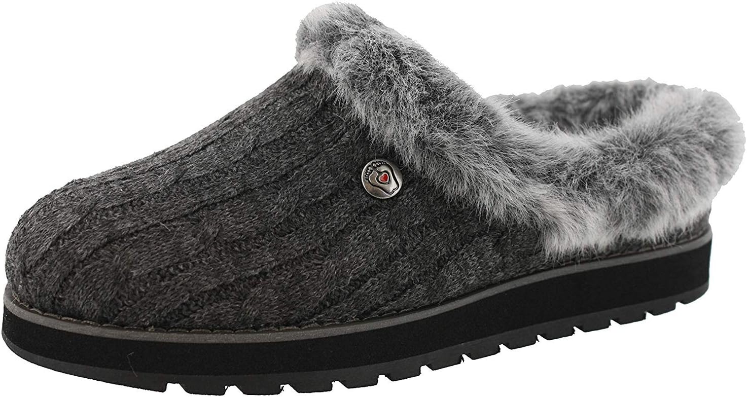 Keepsakes - Ice Angel. Sweater slipper w Plush Foam womens Slipper