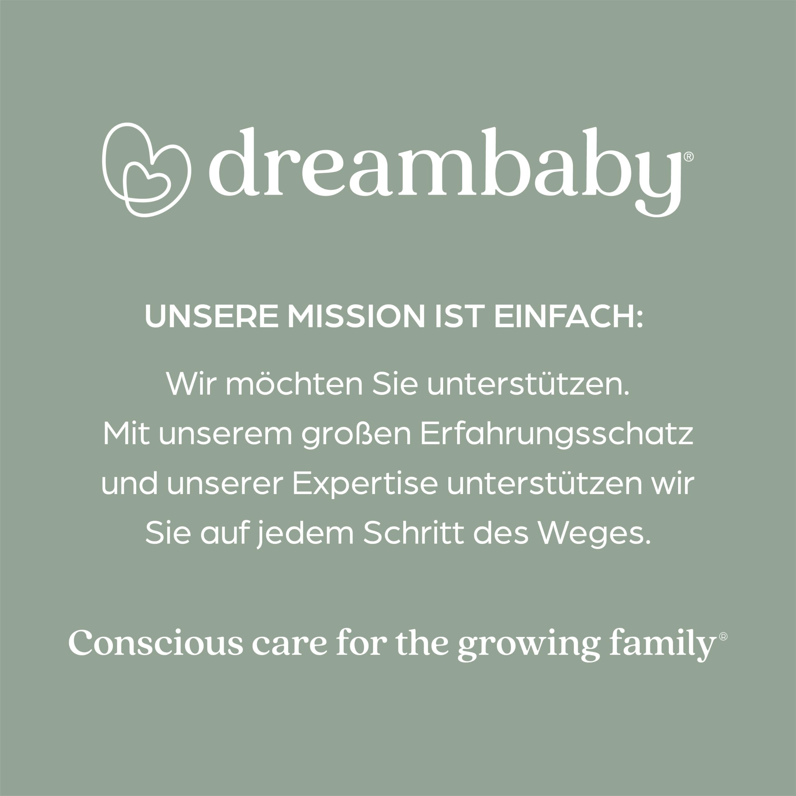 Dreambaby G6040 On-The-Go Kinder-Sitzerhöhung, tragbare Sitzerhöhung für Hochstuhl mit praktischen Staufächern, passend für die meisten Esszimmerstühle, leicht, kompakt und reisefreundlich