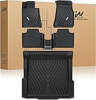 Vista 37 de 3W BMW Serie 5 G30 Alfombrilla de Maletero Apta para 2017-2023 Todo Clima TPE Alfombrillas de Maletero Ajuste Personalizado para BMW Serie 5 520i