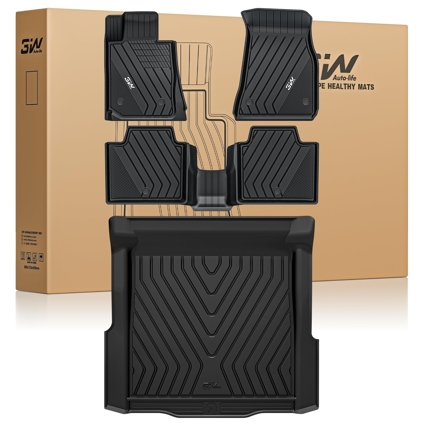 Auto Boot Liner Mat,Voor BMW iX (I20) M60 2022-2023,Waterdichte Kofferbak Cargo Storage Protector Mat Interieur Accessoires,B-Black Auto Boot Liner Mat,Voor BMW iX (I20) M60 2022-2023,Waterdichte Kofferbak Cargo Storage Protector Mat Interieur Accessoires,B-Black