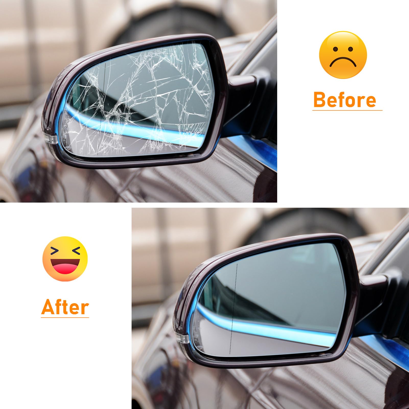 Verre De Rétroviseur Gauche Chauffant Convexe Pour Citroën Jumper (à Partir De 2006) - Référence OEM 8151LJ / 71748246