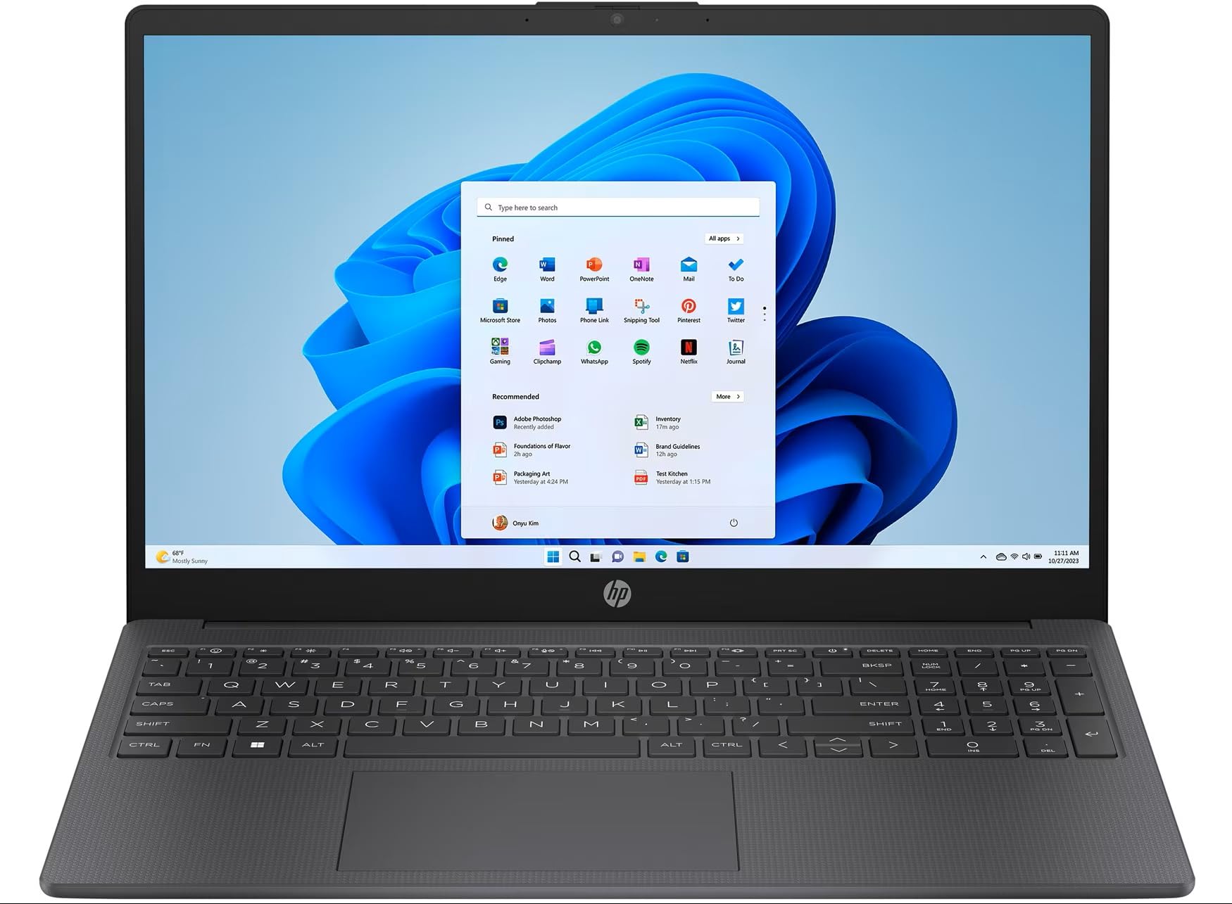 HP 15-fd0060na Intel® N i3-N305 15.6