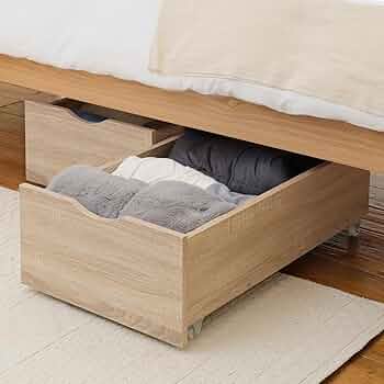 【新品】Emmaマットレス用ベッド下収納引き出しユニット 2個 / 4個セット 新品】Emmaマットレス用ベッド下収納引き出しユニット 2個 / 4個セット