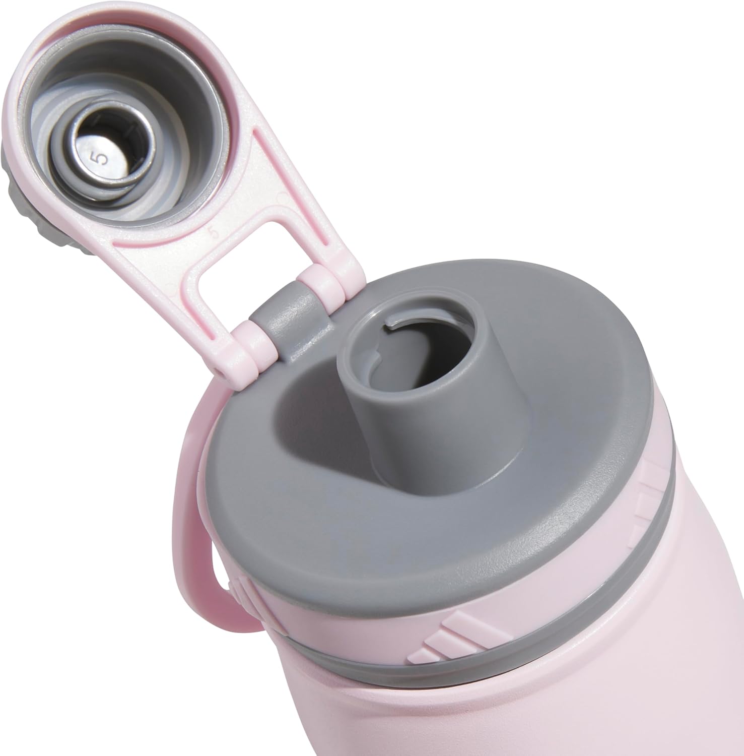 adidas Stainless Steel Metal Water Bottle 20 oz (600 mL) Screw Cap