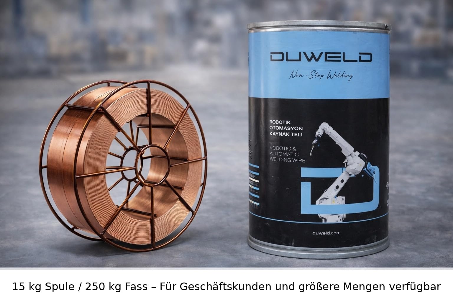 MIG/MAG Schweißdraht SG3, 15kg (1,0mm)