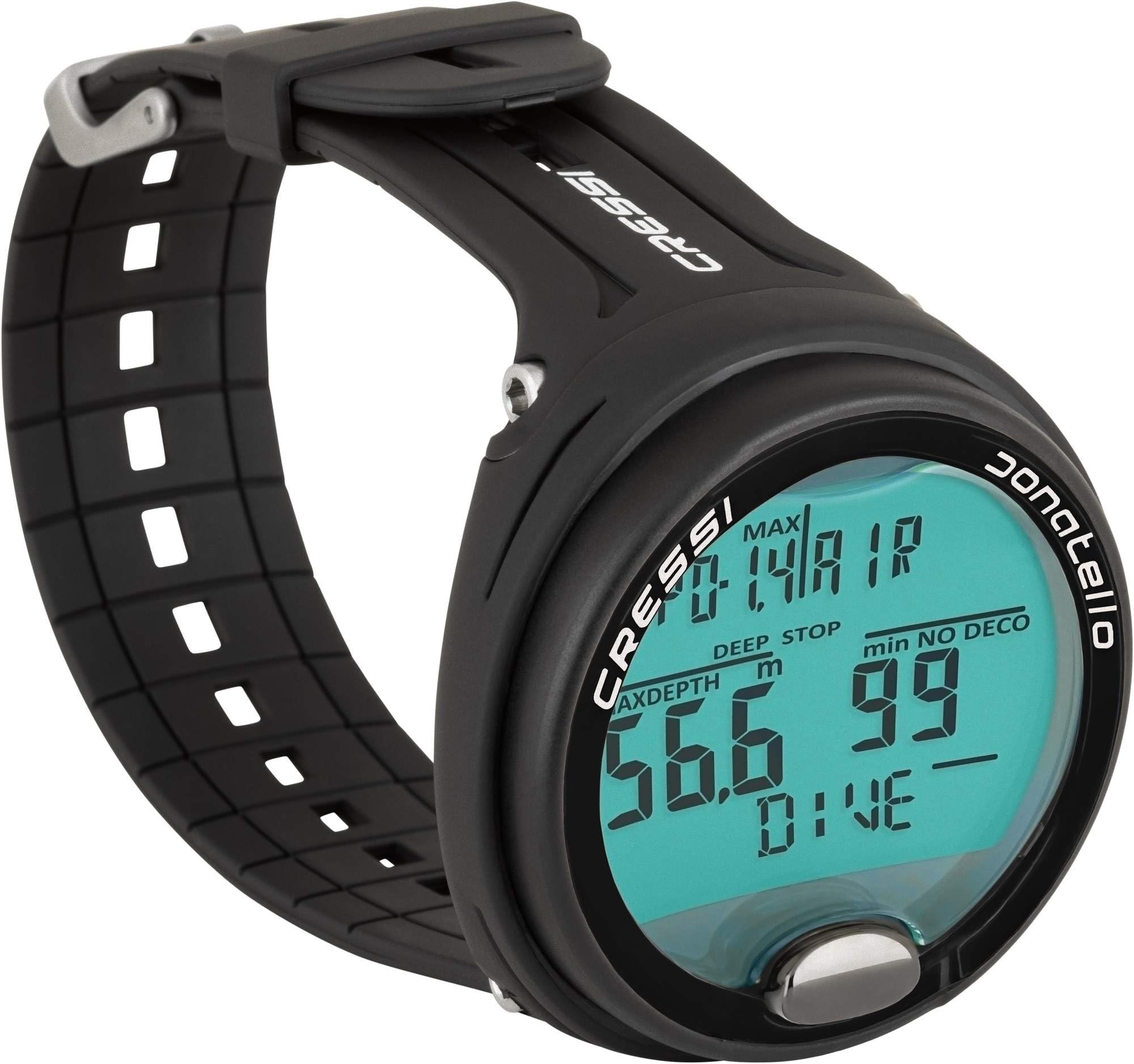 CRESSI Donatello Diving Computer - Ordenador Profesional de Buceo de Muñeca para Buceo y Apnea, Talla única, Unisex Adultos