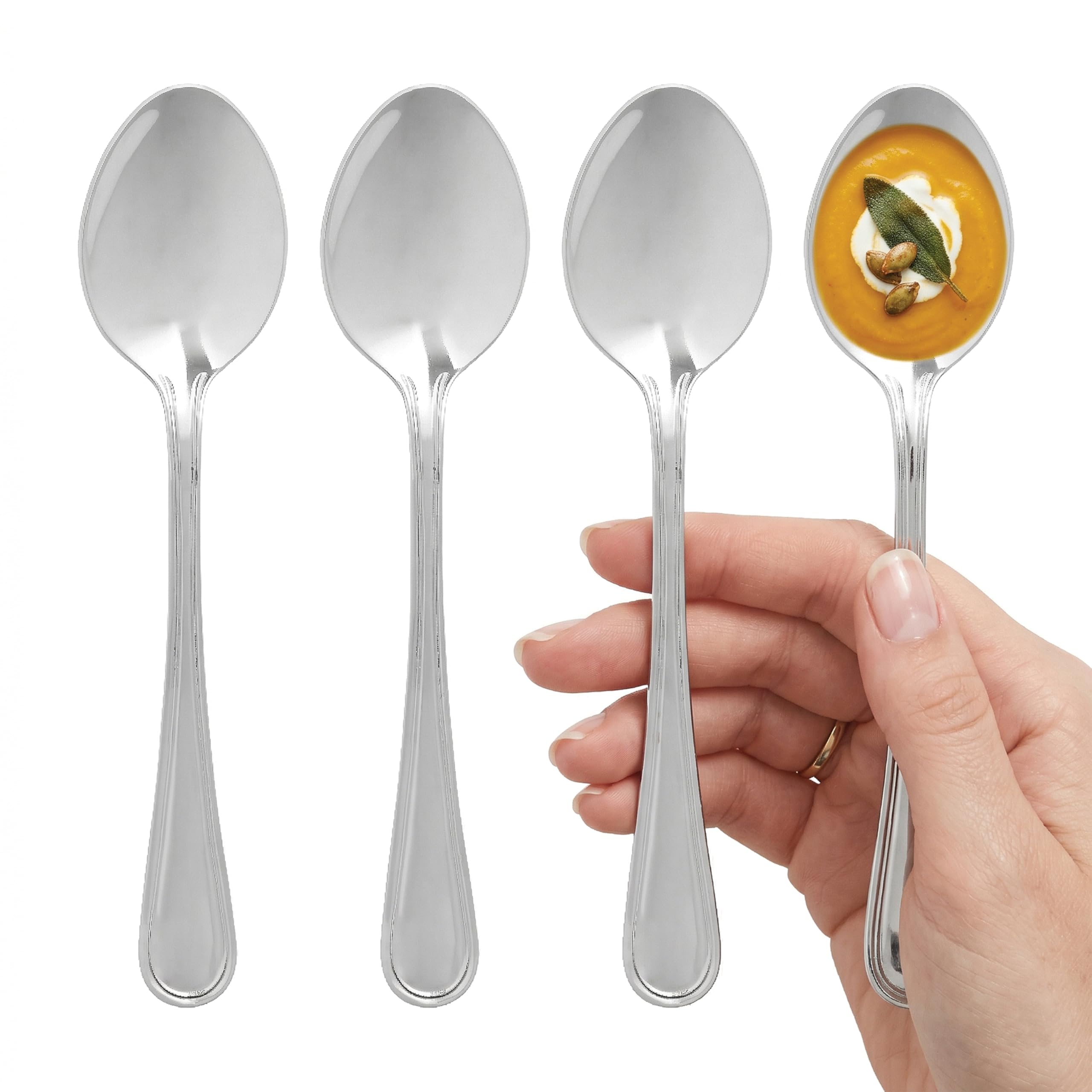 Premier Housewares Classic Spoons Set Of 4