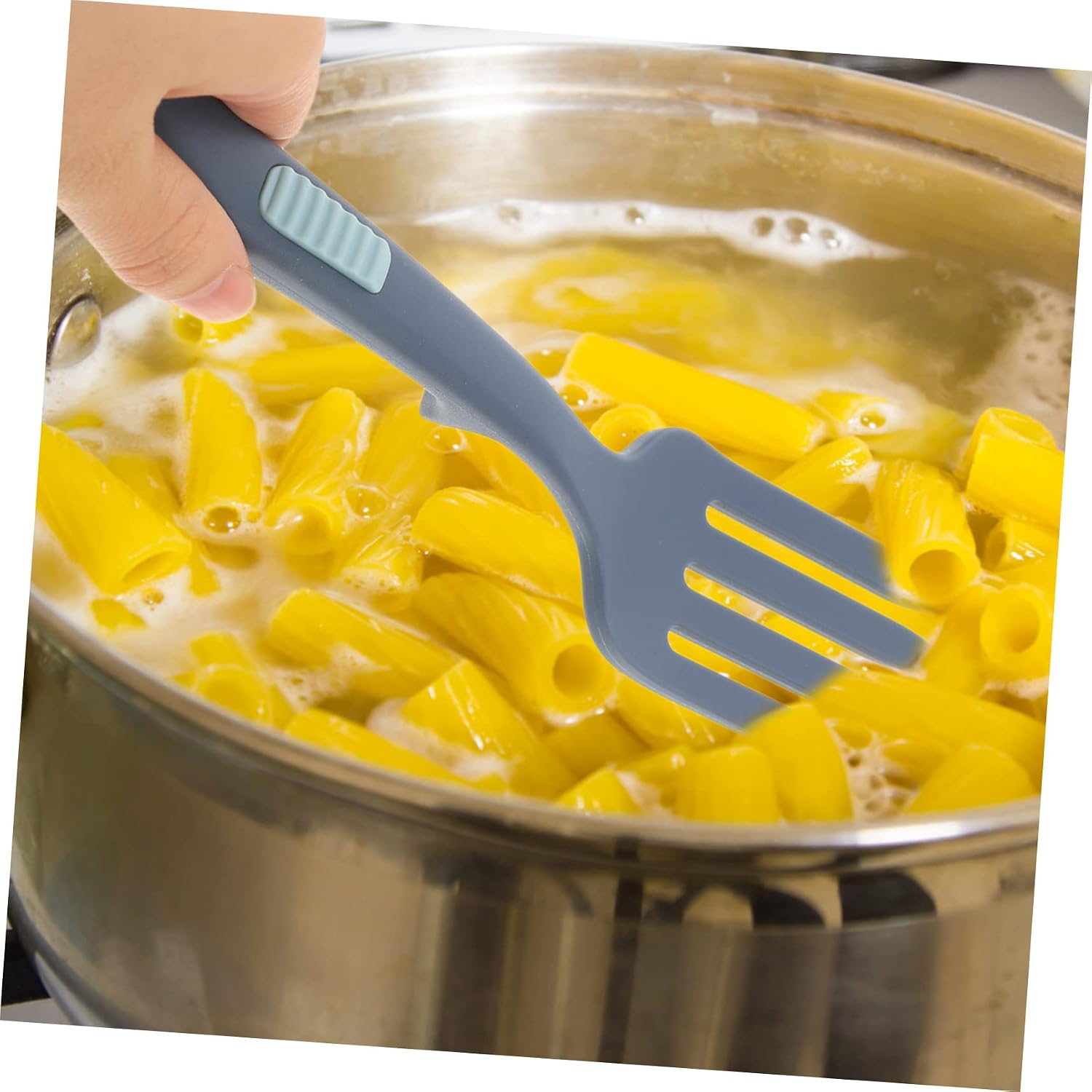 2pcs Silicone Meat Forks Pasta Forks Kitchen Non-stick Tips Safe for Daily Cooking Baking