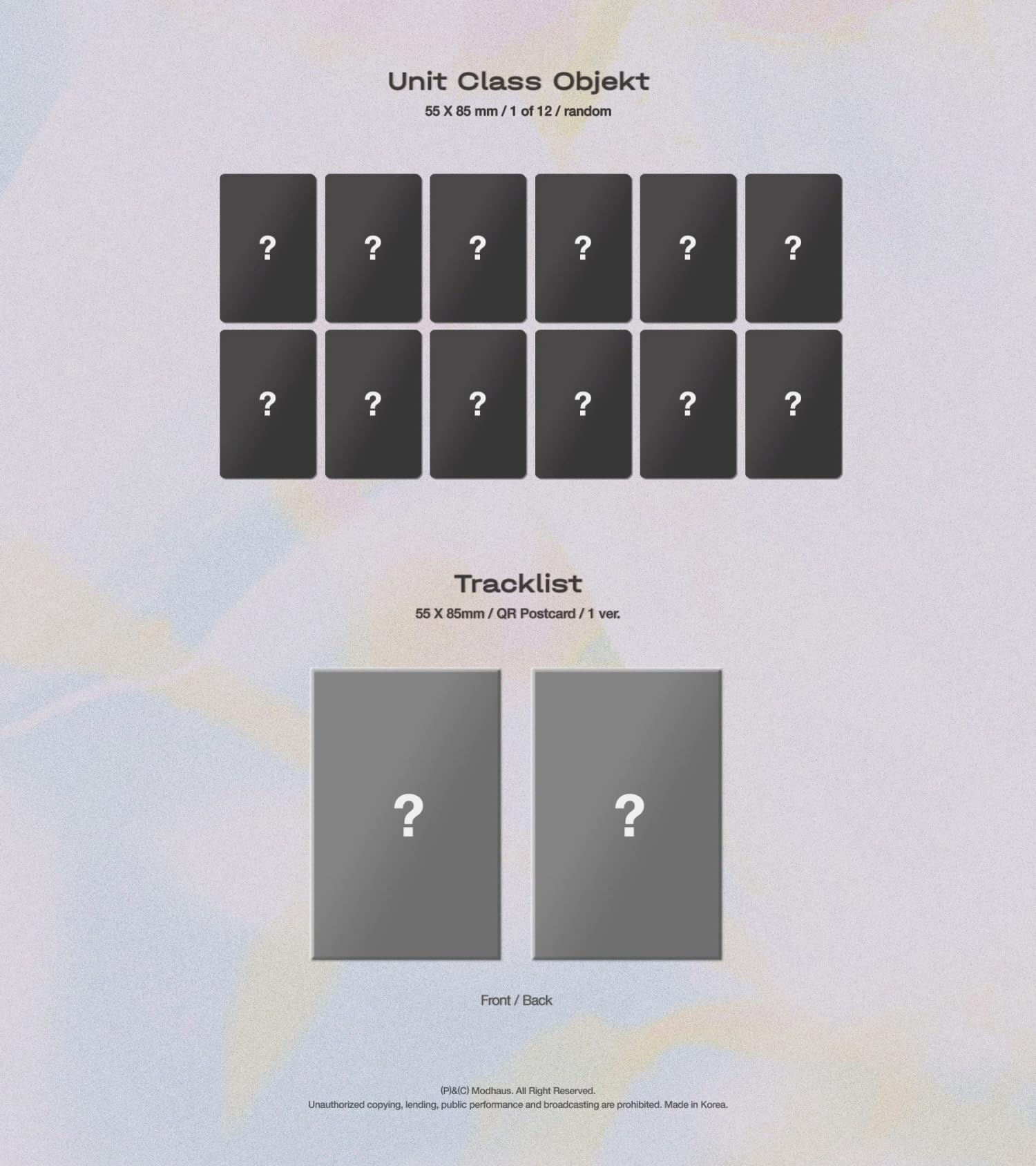 (Lot de 3 versions : album de musique 2 standard + 1 objet) triples ASSEMBLE26 Love & POP pt.1 album avec suivi