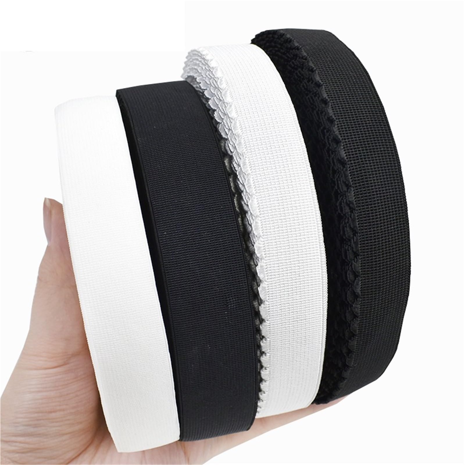 Banda Elástica de Nailon Bandas Elásticas De Nailon 5M 10-50mm