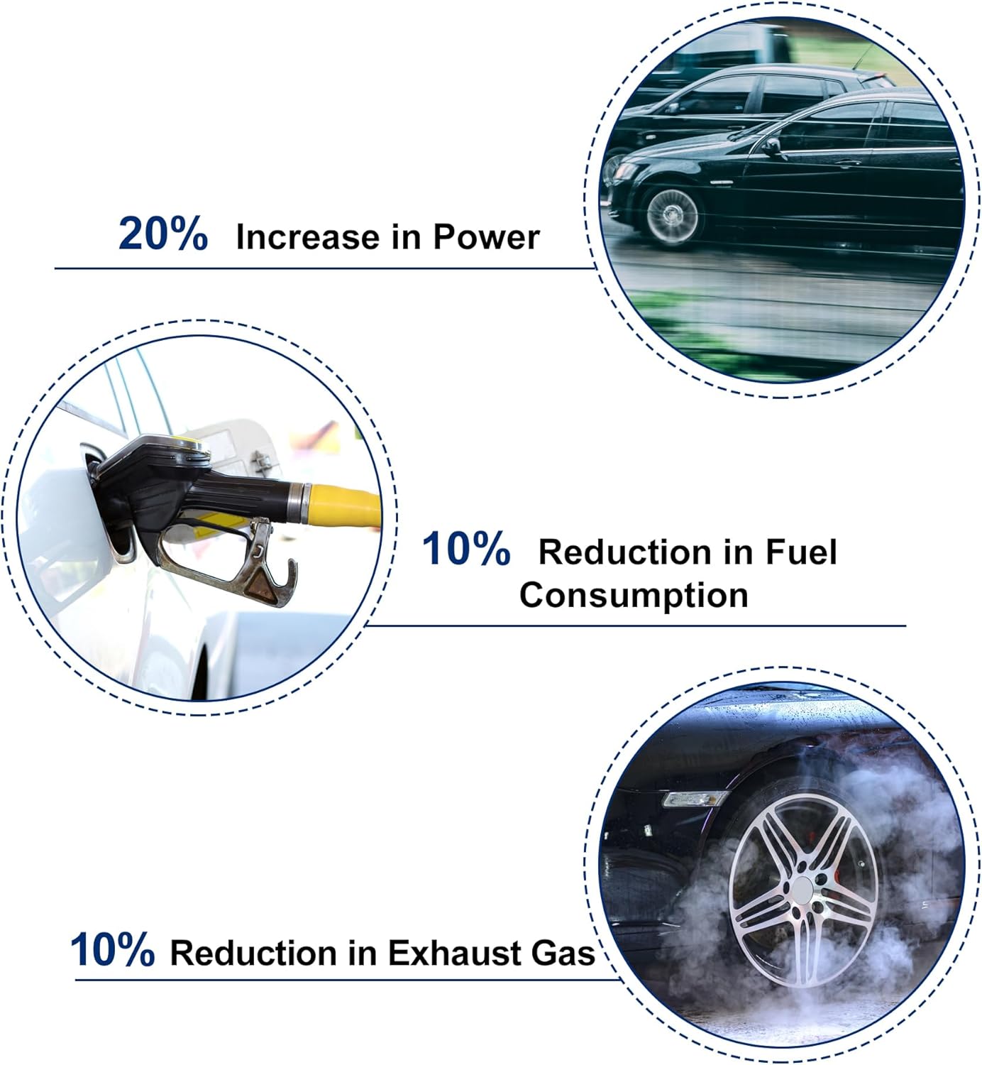 uxcell 8pcs Car Fuel Injector for BMW X5 4.8L V8 2004-2010 for BMW 650i 4.8L V8 2006-2010 for BMW 550i 4.8L V8 2006-2010 No.7525721/13647525721
