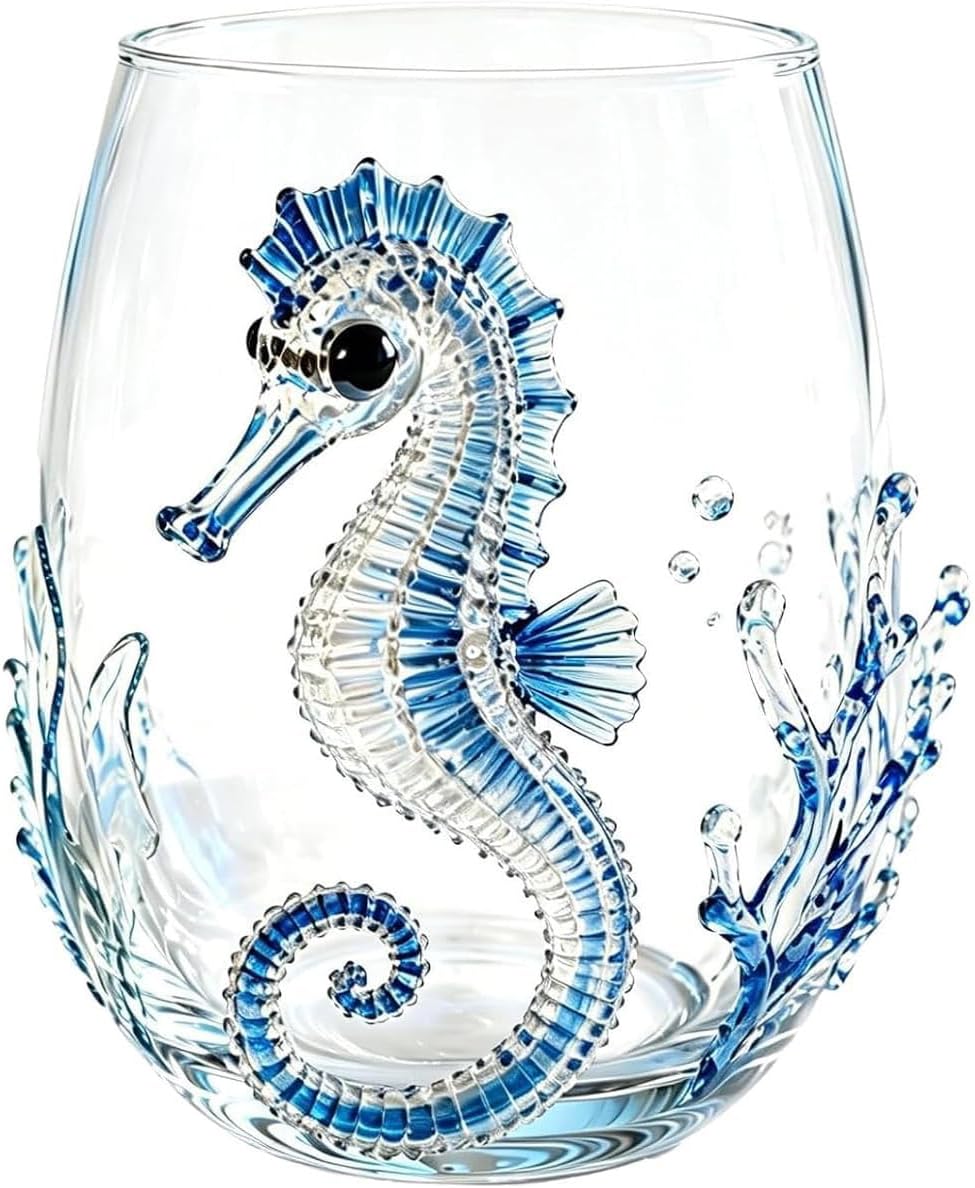 Artisanal Blue Ringed Octopus Glassware (Octopus cup)