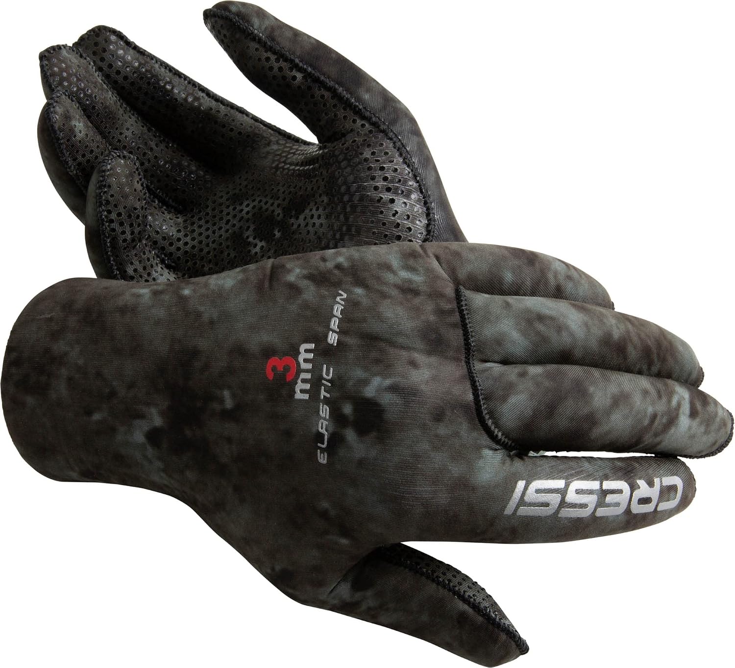 Cressi Tracina Neoprene Gloves Camouflage Dark Digital Specter Pat Thickness 3 mm