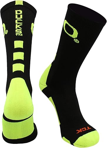 TCK NCAA Oregon Ducks Socks Baseline Crew