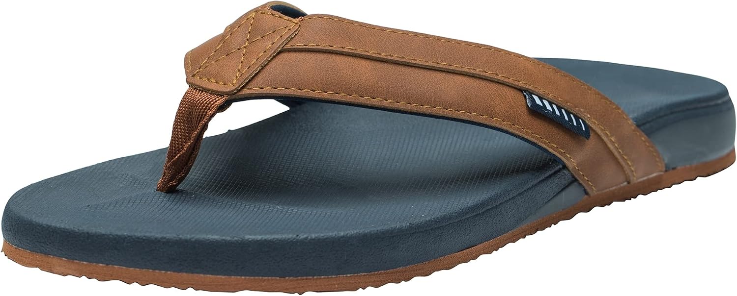 Alpine Swiss Trey Mens Flip Flops Cushion EVA Thong Sandals Beach Shoes