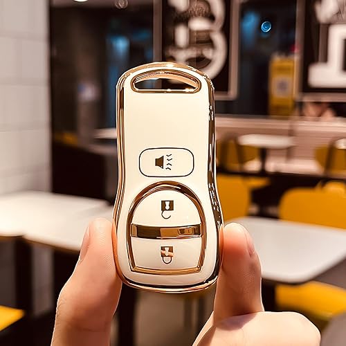 Funda para llave de coche, accesorios para Nissan Tiida Sentra X-Trail T30 Altima Frontier Armada Maxima para Infiniti QX56 JA60 FX35