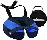 Cabeau Evolution TNE S3 Oreiller de voyage - Oreiller de cou pour voyager - Oreiller d'avion en mousse mémoire - Oreiller encolure avec pinces de fixation - Soutien aux voyages, à la maison, au bureau et aux jeux - Le Caire