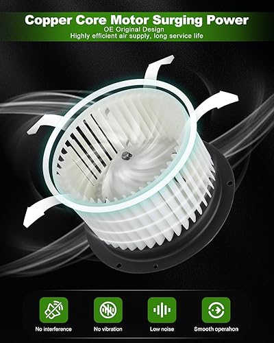 Miniatura 2 de SCITOO Ventilador de motor de ventilador de calentador HVAC 700099 para Ford, apto para Ford Excursion 2000-2005Ford F2501999-2007 Ford