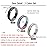 OreilleStar Titanium Stainless Steel Anxiety Ring for Women Spinner Ring Fidget Ring for Men Women Ring Spinning Ring 3 Colors Silver Rainbow Black Size 11