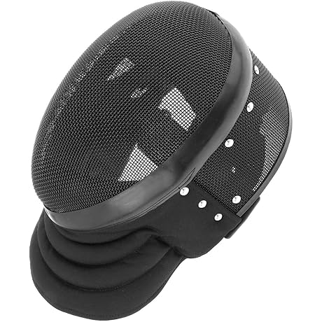 GeRRiT: 1600N Fencing Mask for Protection and Visibility, Ideal for Fencing Enthusiasts