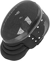 GeRRiT 1600N HEMA Helmet Mask - Ultra-Strong Fencing Coach Gear for Sparring & Longsword Training, Black