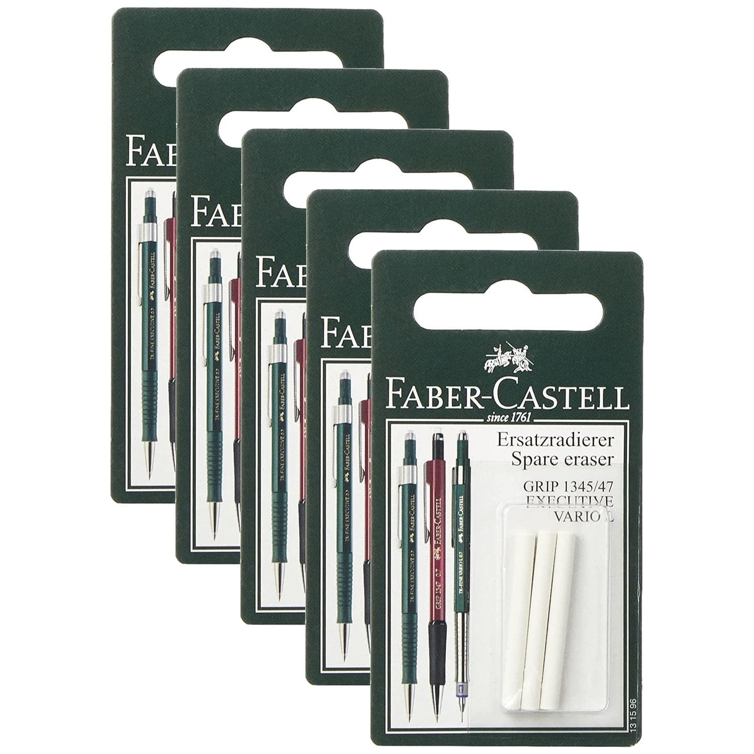 Replacement Erasers - 3 Pieces - One Size
