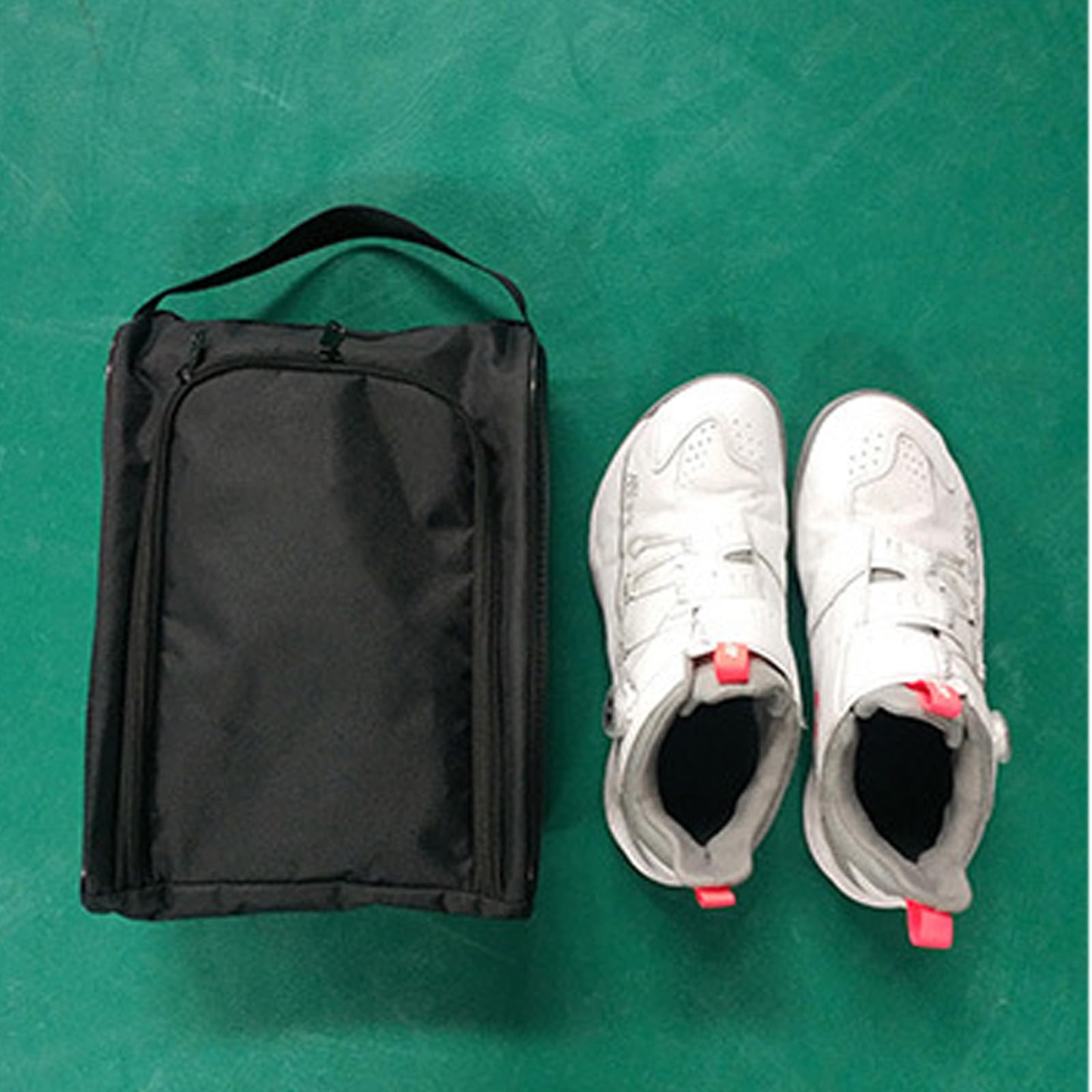 Praktische Aufbewahrungstasche für Badmintonschuhe mit platzsparendem Design und platzsparender Schuhtasche aus Oxford Stoff