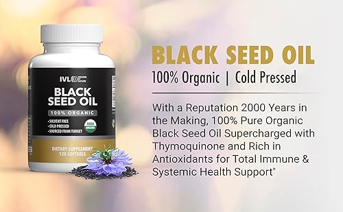 Miniatura 5 de IVL Aceite de semilla negra orgáni