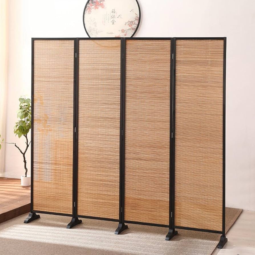 Amazon | Pugrwei 屏風 4連 パーテーション 間仕切り 衝立 高さ180
