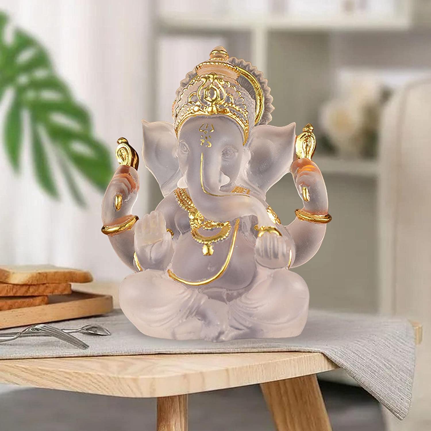 インド　オブジェ / 置物　ガネーシャ Amazon.co.jp: TISHITA ガネーシャ 置物インド 風水主ガネーシャ