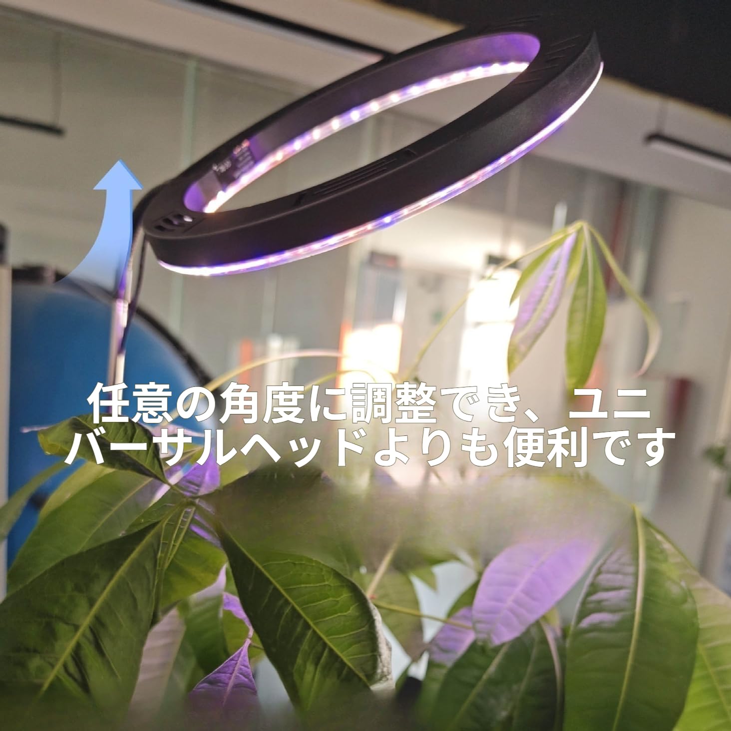 Amazon.co.jp: 植物育成ライト スタンド式 フルスペクトル