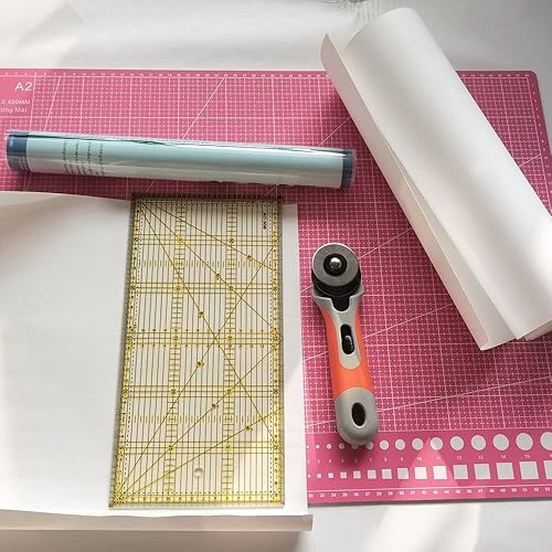 Miniatura 3 de HONEYSEW Rollo de agarre antideslizante para plantillas de reglas de acolchado (2)