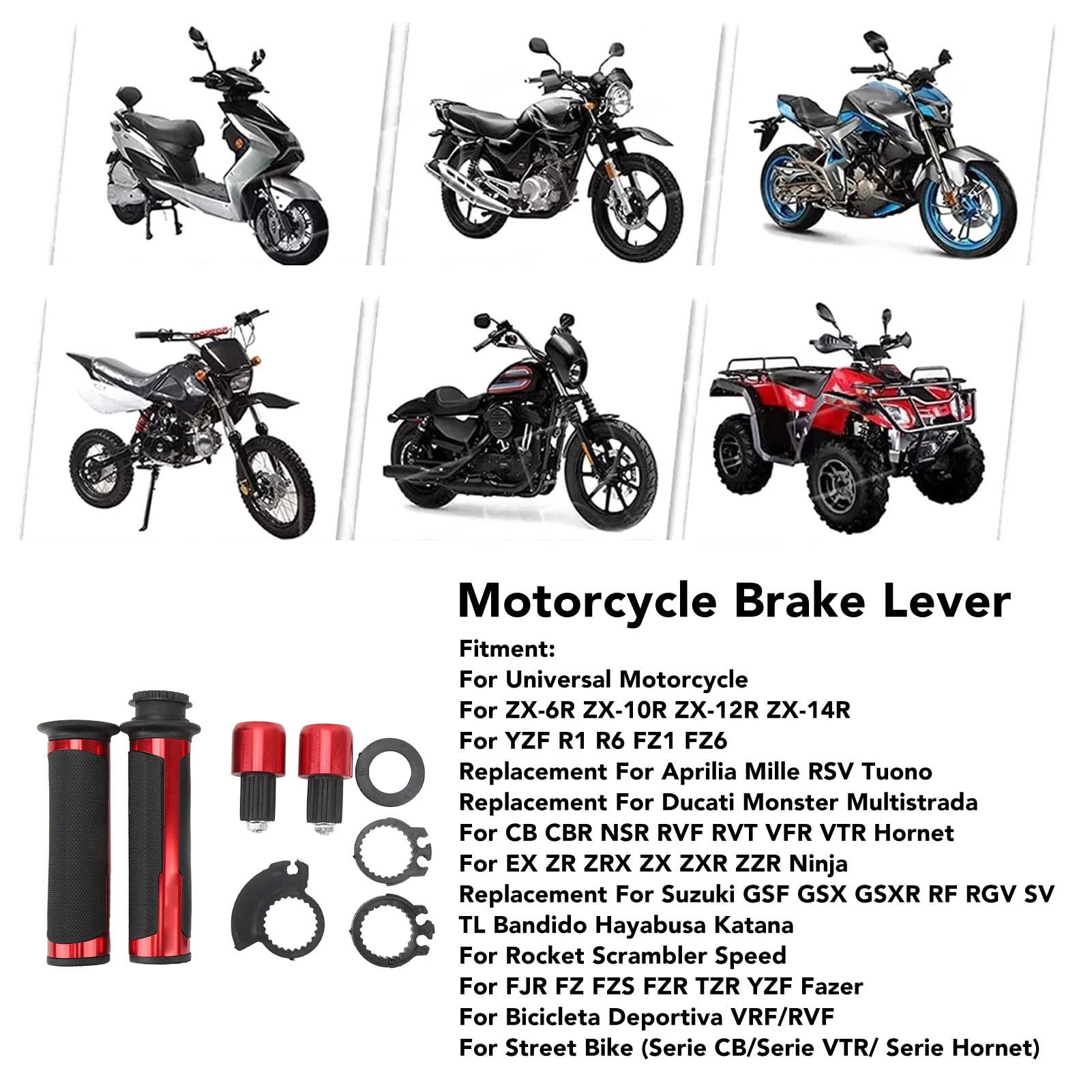 FRITZEL Leva Frizione Kuppelmeister Yamaha WR 250F/450F, Alluminio, Regolabile, Blu | Maciag Offroad