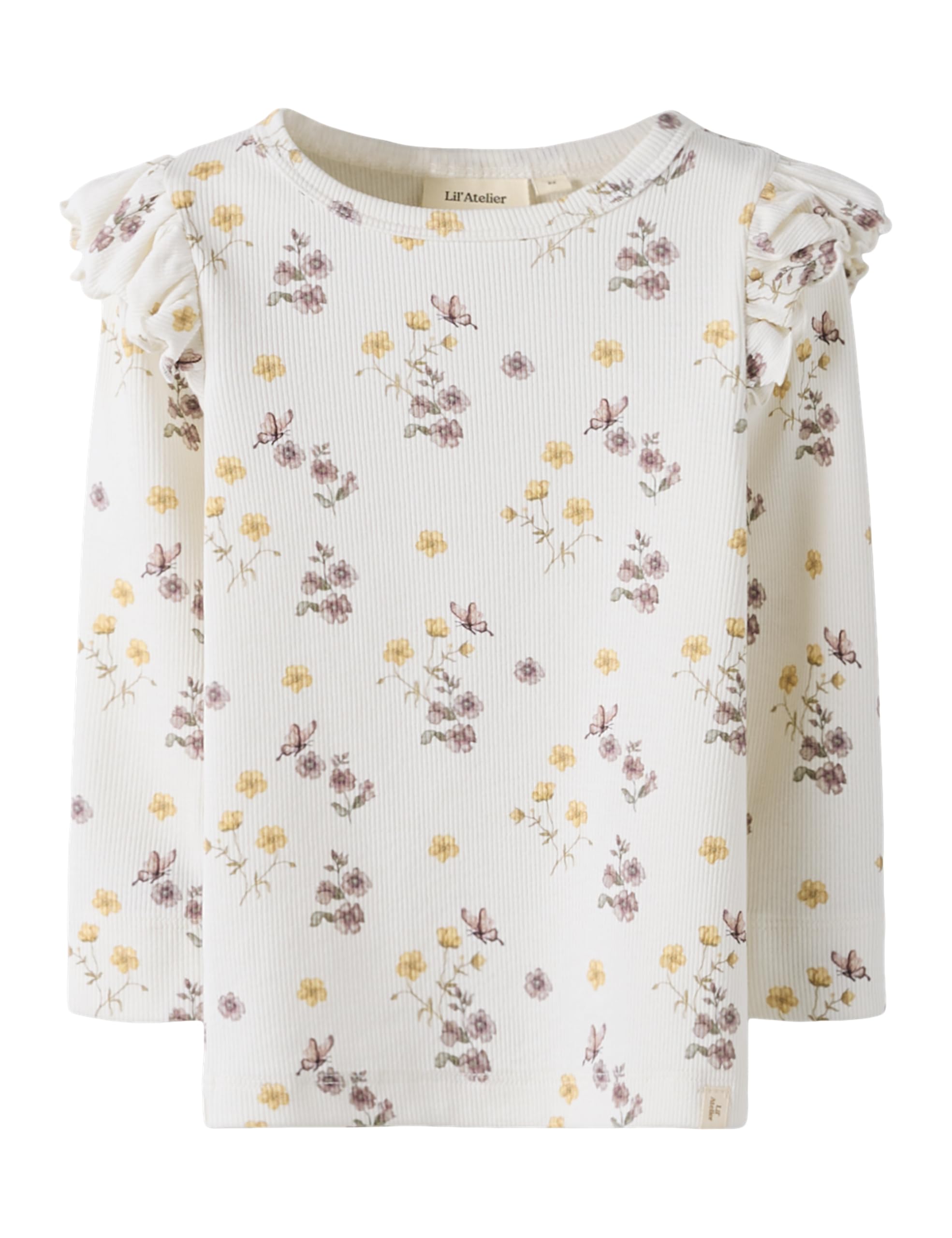 Lil' atelier mini Mädchen Nmfgavo EKO Ls Slim Top Lil Noos Nmfgavo EKO Ls Slim Top Lil Noos (1er Pack)